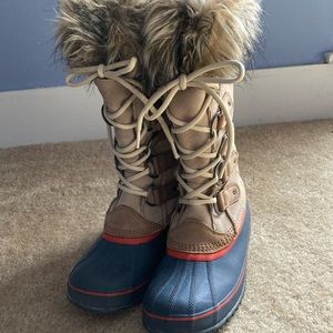 Sorel Winter Boots Navy Women’s 9